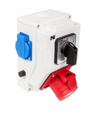 ZESTAW INSTALACYJNY Z GNIAZ.16A 4P+2P+Z RS-Z(0-1)CZE.6278-00