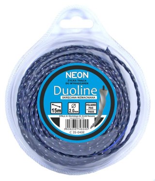 ŻYŁKA DO WYKASZARKI SKRĘCANA WZMACNIANA DUOLINE 3.0MM*15
