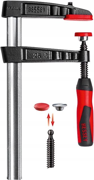 ŚCISK ŚRUBOWY STOLARSKI ŻELIWNY TG 120/60MM ŚCISK ŚRUBOWY STOLARSKI ŻELIWNY TG 120/60MM