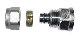 ZŁĄCZKA GWINT WEWNĘTRZNY 1/2*16*2 WKŁADKA ALUMINIOWA