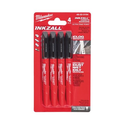 MARKER CIENKI INKZALL 4 SZT. MARKER CIENKI INKZALL 4 SZT.
