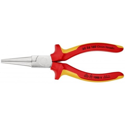 SZCZYPCE PŁASKIE WYDŁUŻONE IZOLOWANE 160MM SZCZYPCE PŁASKIE WYDŁUŻONE IZOLOWANE 160MM