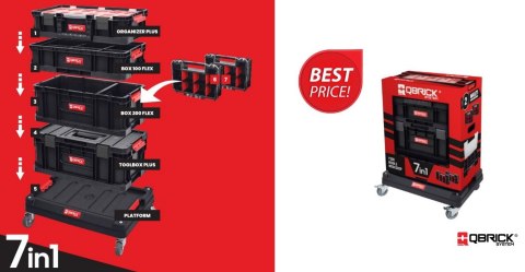 ZESTAW QBRICK SYSTEM TWO TRANSPORT 7IN1 ZESTAW QBRICK SYSTEM TWO TRANSPORT 7IN1