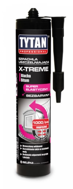PROFESJONALNA SZPACHLA USZCZELNIAJĄCA X-TREME BEZBARWNA 300M
