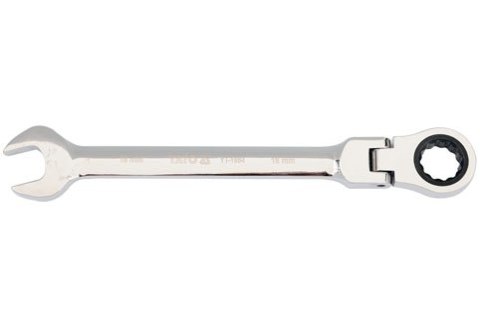 KLUCZ PŁASKO-OCZKOWY Z GRZECHOTKĄ I PRZEGUBEM 24MM KLUCZ PŁASKO-OCZKOWY Z GRZECHOTKĄ I PRZEGUBEM 24MM