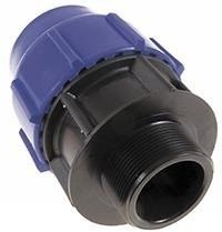 PE-ZŁĄCZKA ZACISK 25X1 GWINT ZEWNĘTRZNY WAVI-033666