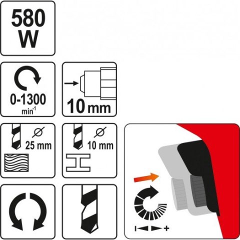 WIERTARKA 580W WIERTARKA 580W