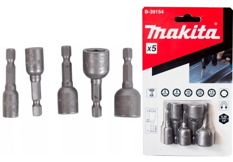 ZESTAW NASADEK MAGNETYCZNYCH 5SZT 6, 8, 10,12,13 ZESTAW NASADEK MAGNETYCZNYCH 5SZT 6, 8, 10,12,13