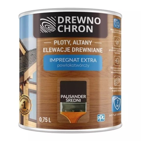 DREWNOCHRON IMPREGNAT POWŁOKOTWÓRCZY PALISANDER ŚREDNI 2.5L DREWNOCHRON IMPREGNAT POWŁOKOTWÓRCZY PALISANDER ŚREDNI 2.5L