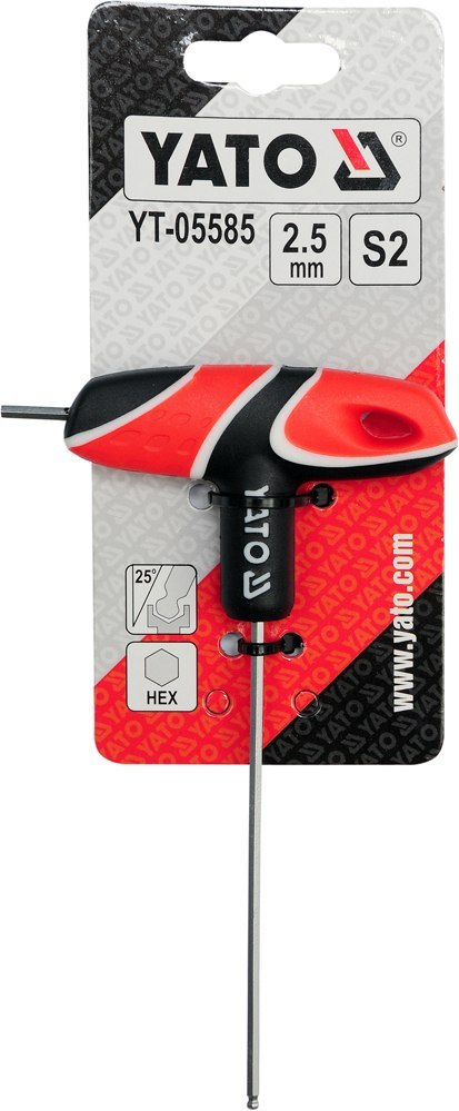 KLUCZ TRZP HEX (KULKA) Z RĘKOJEŚCIĄ 3MM KLUCZ TRZP HEX (KULKA) Z RĘKOJEŚCIĄ 3MM