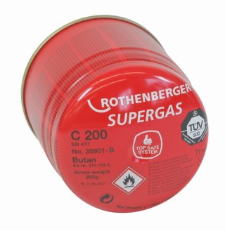 NABÓJ Z GAZEM PROPAN-BUTAN 190G GAS-STOP C200#2711 13