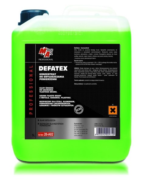 ODTŁUSZCZACZ 5L DEFATEX ODTŁUSZCZACZ 5L DEFATEX