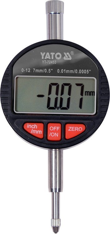 CZUJNIK ZEGAROWY ELEKTRONICZNY 0-12,7MM CZUJNIK ZEGAROWY ELEKTRONICZNY 0-12,7MM