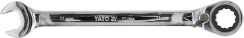 KLUCZ PŁASKO-OCZKOWY Z GRZECHOTKĄ 21MM KLUCZ PŁASKO-OCZKOWY Z GRZECHOTKĄ 21MM