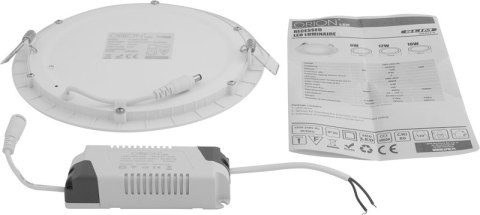 PANEL LED PODTYNKOWY OKRĄGŁY SLIM 18W, 1440LM, 225MM PANEL LED PODTYNKOWY OKRĄGŁY SLIM 18W, 1440LM, 225MM