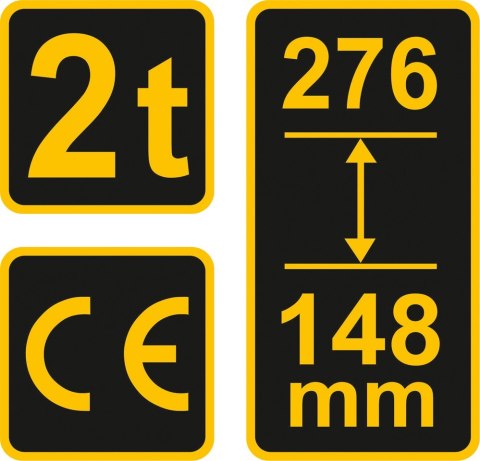 PODNOŚNIK HYDRAULICZNY SŁUPKOWY 2T PODNOŚNIK HYDRAULICZNY SŁUPKOWY 2T