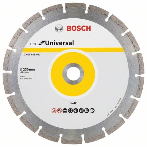 TARCZA DIAMENTOWA BUDOWLANA ECO SEGMENTOWA 230MM TARCZA DIAMENTOWA BUDOWLANA ECO SEGMENTOWA 230MM