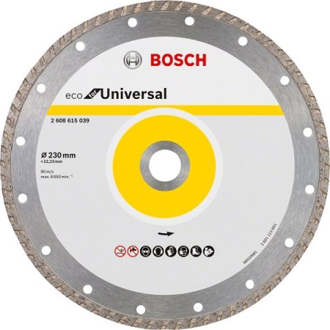 TARCZA DIAMENTOWA BUDOWLANA ECO TURBO 230MM TARCZA DIAMENTOWA BUDOWLANA ECO TURBO 230MM