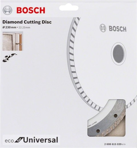 TARCZA DIAMENTOWA BUDOWLANA ECO TURBO 230MM TARCZA DIAMENTOWA BUDOWLANA ECO TURBO 230MM
