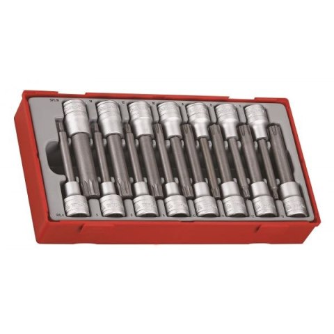 ZESTAW NASADEK TRZPIENIOWYCH 12-KĄTNYCH 10MM 1/2'', 15SZT, ZESTAW NASADEK TRZPIENIOWYCH 12-KĄTNYCH 10MM 1/2'', 15SZT,