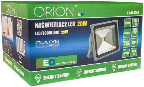 NAŚWIETLACZ PLATYN LED IP65 COB 20W 1800LM NAŚWIETLACZ PLATYN LED IP65 COB 20W 1800LM