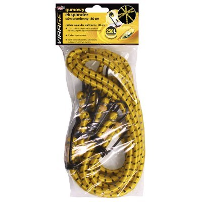 GUMOWY EKSPANDER OŚMIORAMIENNY 80CM GUMOWY EKSPANDER OŚMIORAMIENNY 80CM