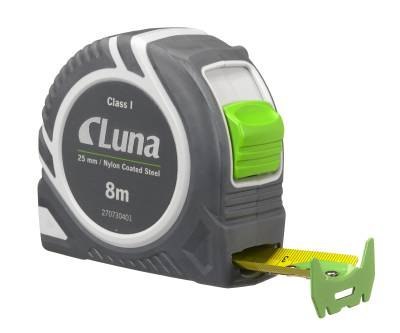 MIARA STALOWA ZWIJANA MAGNETYCZNA PUSH LOCK 8M