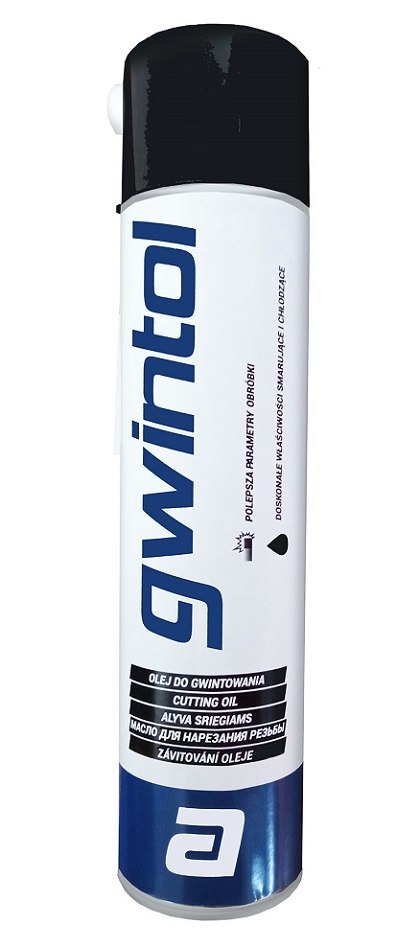 OLEJ DO GWINTOWANIA GWINTOL SPRAY 600ML OLEJ DO GWINTOWANIA GWINTOL SPRAY 600ML