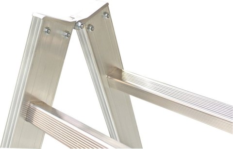 DRABINA ALUMINIOWA 2-ELEMENTOWA STABILO 2*12 SZCZEBLI DRABINA ALUMINIOWA 2-ELEMENTOWA STABILO 2*12 SZCZEBLI