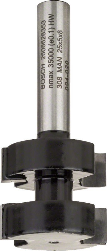 FREZ DO PROFILI 8*25*58MM FREZ DO PROFILI 8*25*58MM