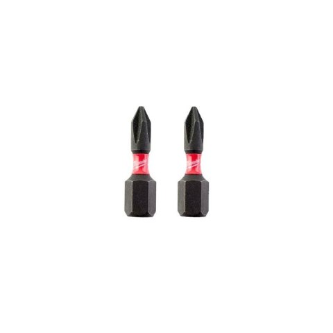BIT, GROT, KOŃCÓWKA SHOCKWAVE PH1 25MM 2 SZT. BIT, GROT, KOŃCÓWKA SHOCKWAVE PH1 25MM 2 SZT.