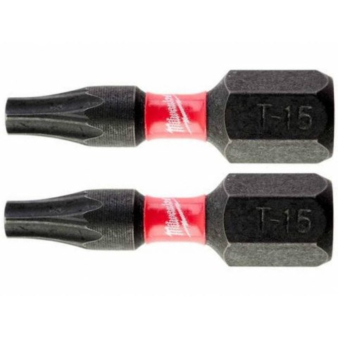 BIT, GROT, KOŃCÓWKA TORX TX15 25MM 2 SZT. BIT, GROT, KOŃCÓWKA TORX TX15 25MM 2 SZT.