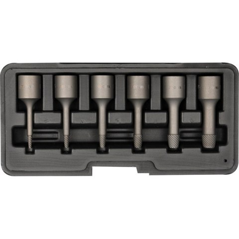ZESTAW WYKRĘTAKÓW DO SZPILEK 6 CZĘŚCI 3/8'' ZESTAW WYKRĘTAKÓW DO SZPILEK 6 CZĘŚCI 3/8''