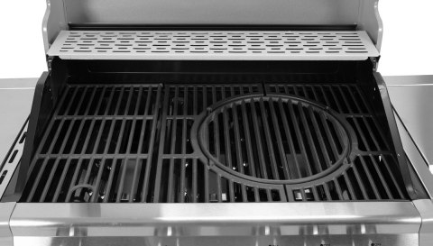GRILL GAZOWY 4+1 STAL NIERDZEWNA 14.2KW, SZYBA GRILL GAZOWY 4+1 STAL NIERDZEWNA 14.2KW, SZYBA