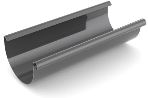 RYNNA DACHOWA PVC 75MM/3M/GRAFIT BRYZA RYNNA DACHOWA PVC 75MM/3M/GRAFIT BRYZA
