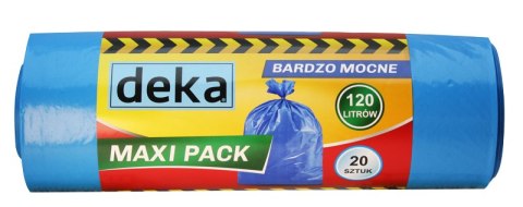 WORKI MAXI PACK BARDZO MOCNE NIEBIESKIE 120L A20 WORKI MAXI PACK BARDZO MOCNE NIEBIESKIE 120L A20