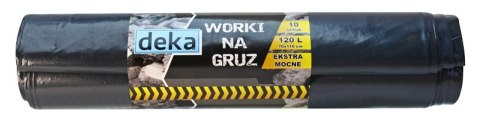 WORKI NA GRUZ EKSTRA MOCNE CZARNE 70*100CM 120L A10 WORKI NA GRUZ EKSTRA MOCNE CZARNE 70*100CM 120L A10