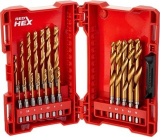 WIERTŁO DO METALU HSS TI.19PC SET-19 PC