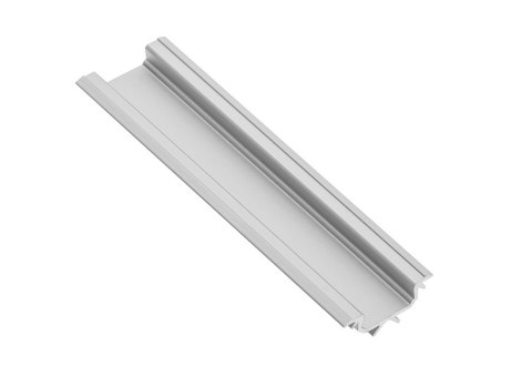 PROFIL ALUMINIOWY LED KĄTOWY GLAX SILVER 2M PROFIL ALUMINIOWY LED KĄTOWY GLAX SILVER 2M
