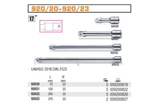 PRZEDŁUŻKA 1/2'' 125MM