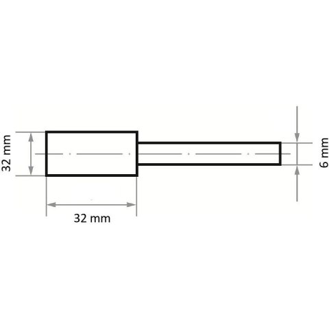 ŚCIERNICA TRZPIENIOWA NK 24 N BA MIĘKKA 32*32*6 ŚCIERNICA TRZPIENIOWA NK 24 N BA MIĘKKA 32*32*6