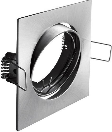 SUFITOWA OPRAWA PUNKTOWA PORTO-K IP20 KWADRAT INOX Z REG SUFITOWA OPRAWA PUNKTOWA PORTO-K IP20 KWADRAT INOX Z REG