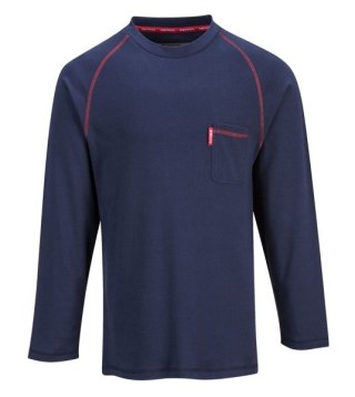 BLUZA TRUDNOPALNA BIZFLAME FR01 GRANATOWA ROZMIAR M