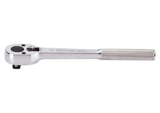 GRZECHOTKA 1/2 32 ZĘBY CHROM, UCHWYT MOLETOWANY 250MM