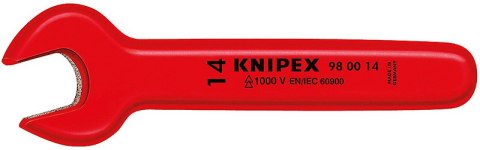 KLUCZ PŁASKI IZOLOWANY 1000V 13MM KLUCZ PŁASKI IZOLOWANY 1000V 13MM