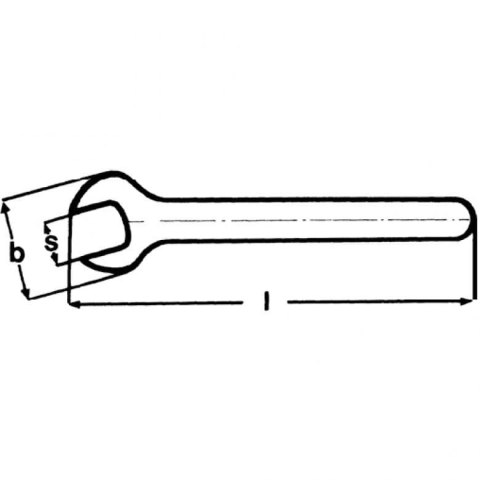 KLUCZ PŁASKI IZOLOWANY 1000V 13MM KLUCZ PŁASKI IZOLOWANY 1000V 13MM