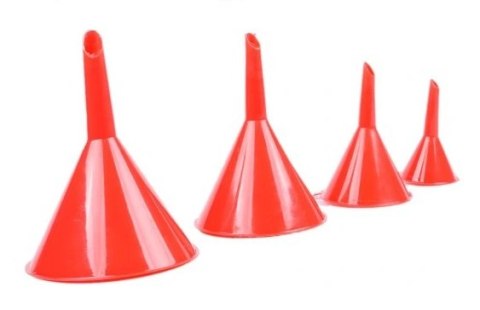 LEJEK DO PŁYNÓW FI 50,75,92,115MM 4CZ. LEJEK DO PŁYNÓW FI 50,75,92,115MM 4CZ.