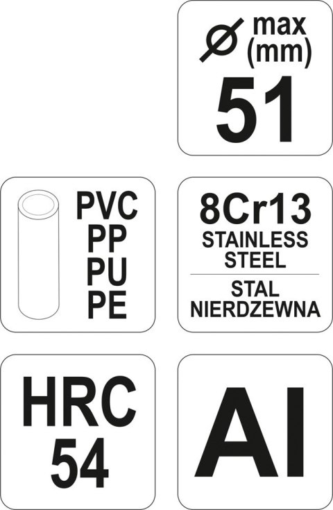 OBCINAK DO RUR PCV FI MAX 51 MM OBCINAK DO RUR PCV FI MAX 51 MM