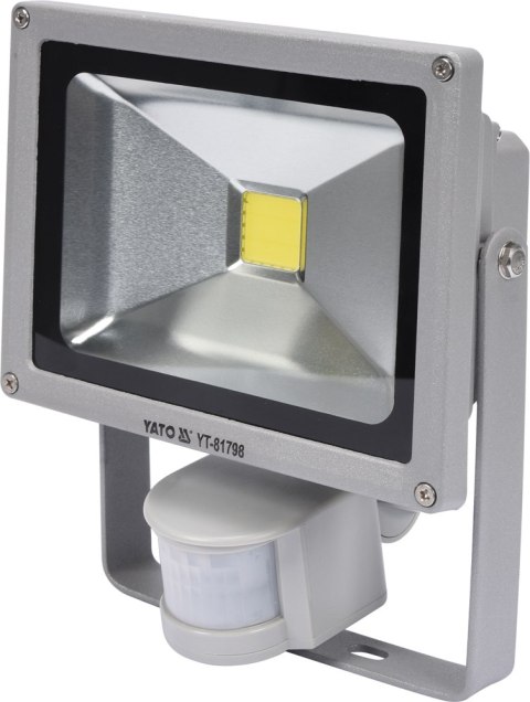 REFLEKTOR DIODOWY Z CZUJNIKIEM RUCHU 20W REFLEKTOR DIODOWY Z CZUJNIKIEM RUCHU 20W