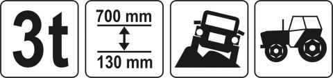 PODNOŚNIK FARMERSKI 3T 33'' PODNOŚNIK FARMERSKI 3T 33''